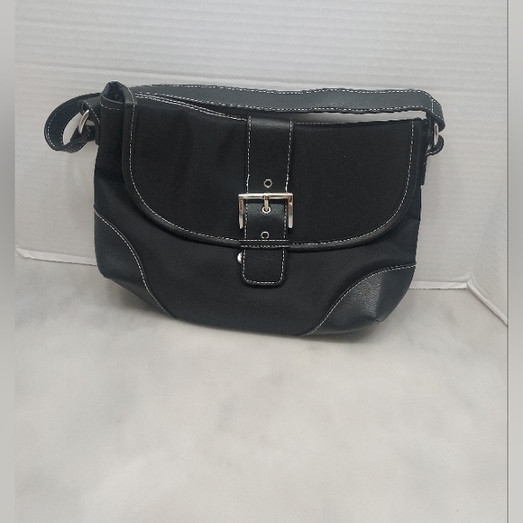 Victoria Secret Black bag. Silver hardware - Picture 1 of 10